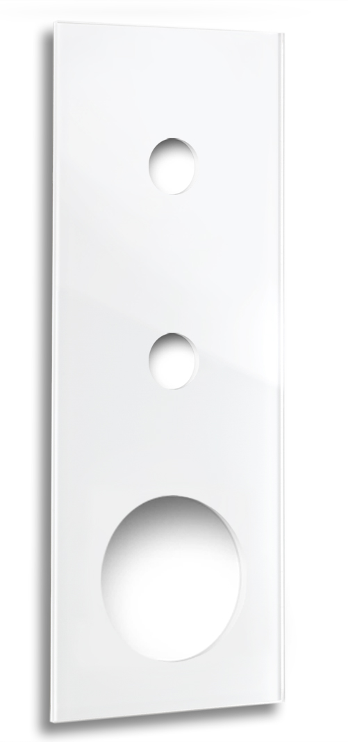 Retro voorpaneel in glaslook. CAMBRIDGE