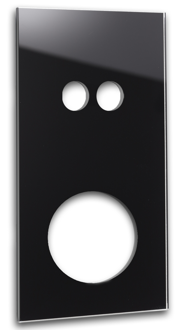 Retro voorpaneel in glaslook. CAMBRIDGE