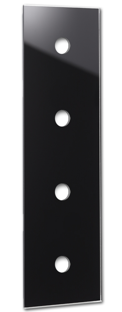 Retro voorpaneel in glaslook. CAMBRIDGE