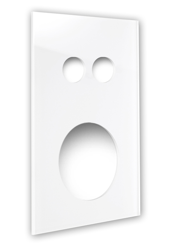 Retro voorpaneel in glaslook. CAMBRIDGE