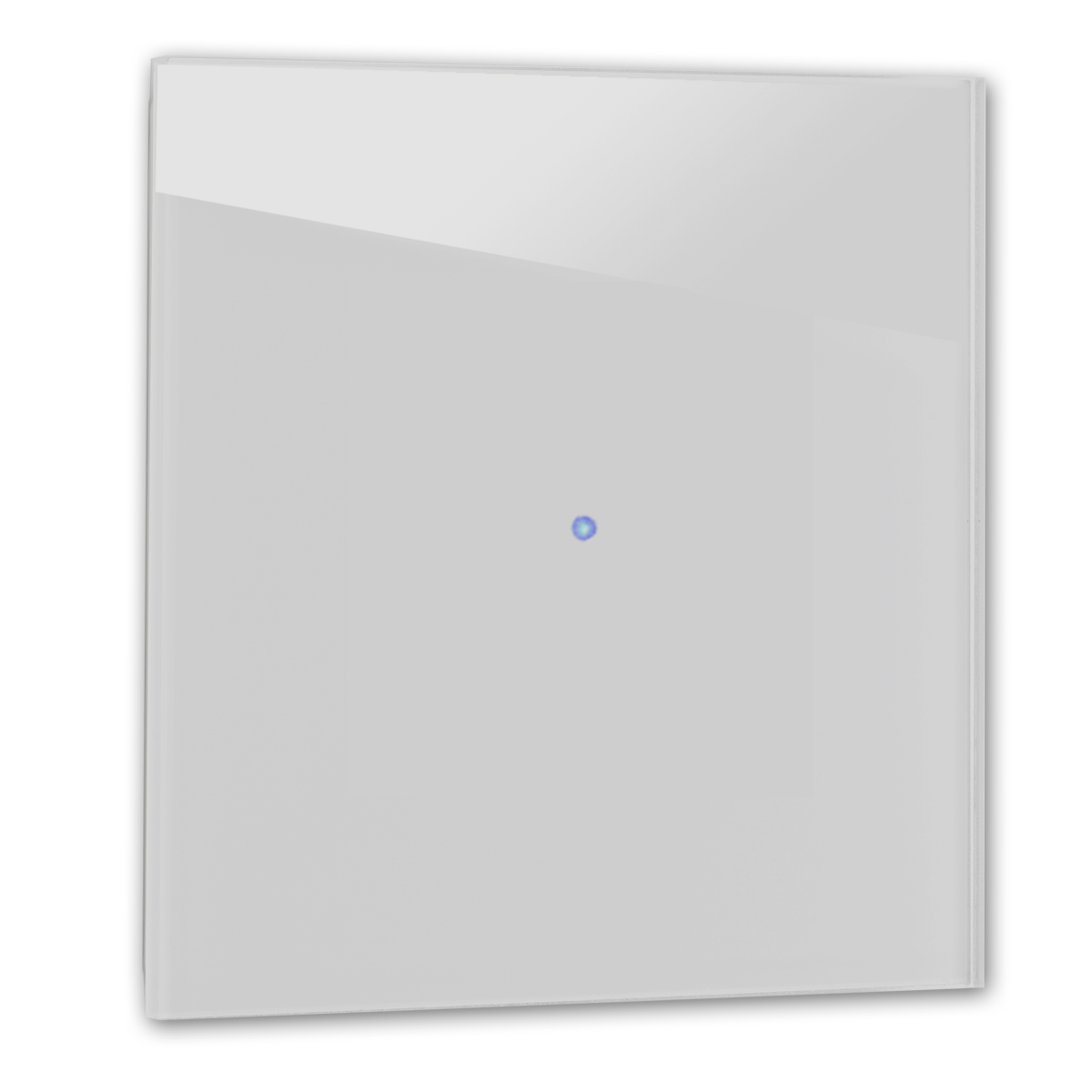 Interrupteur tactile 1 fois Farrow Ball 228 Cornforth optique verre 230V gris