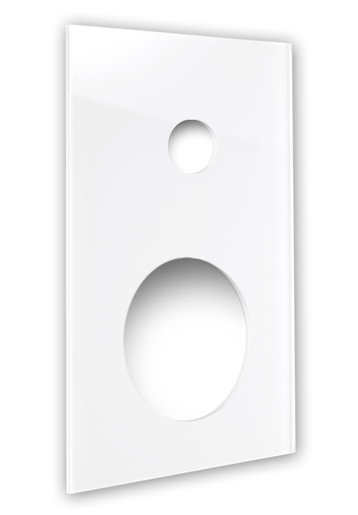 Retro voorpaneel in glaslook. CAMBRIDGE