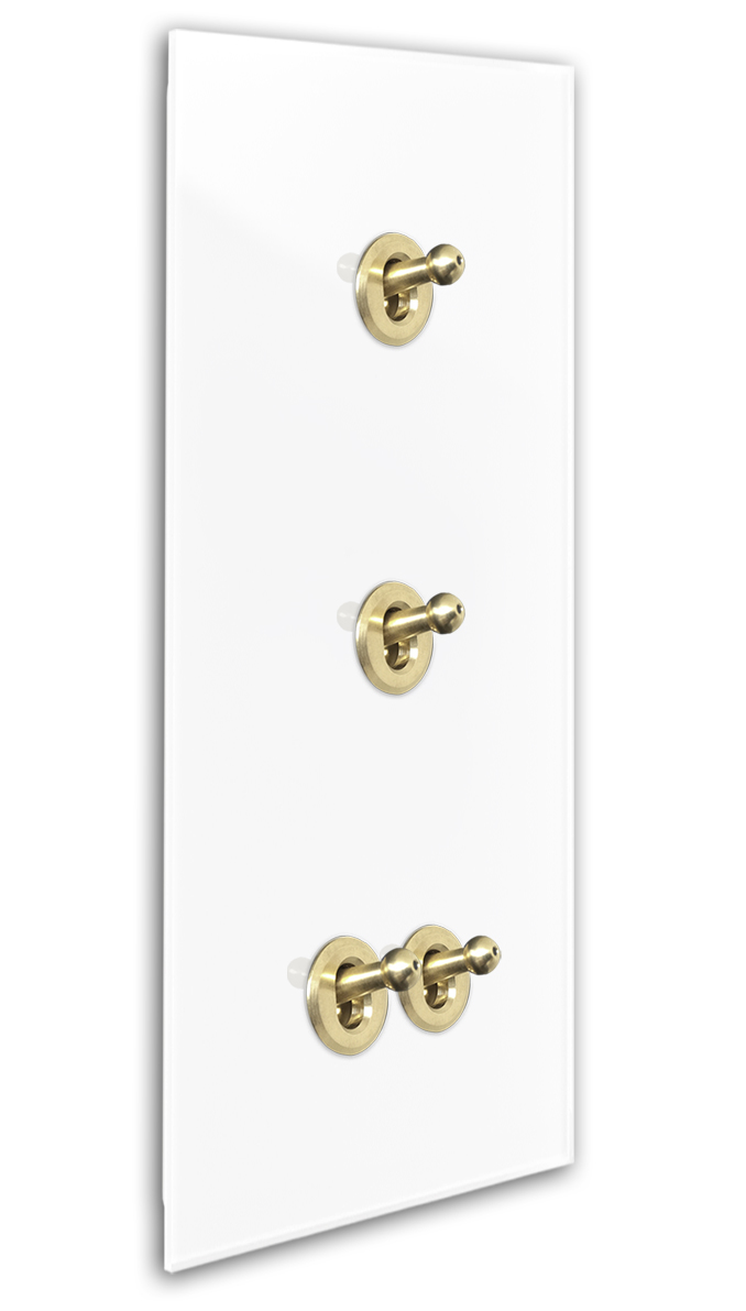 Interrupteur rétro aspect verre CAMBRIDGE