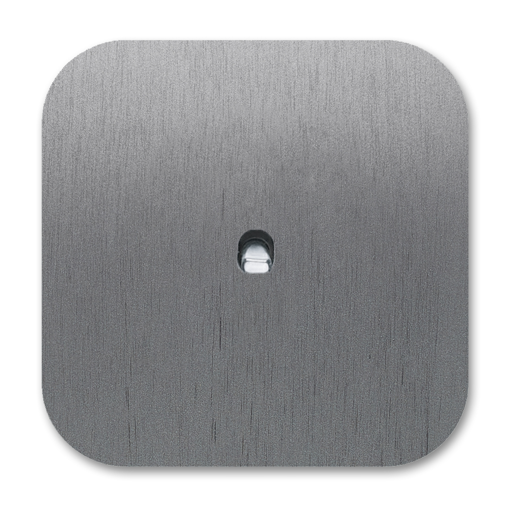 Toggle switch metal titanium gray 1 gang 2 way. Cube Series