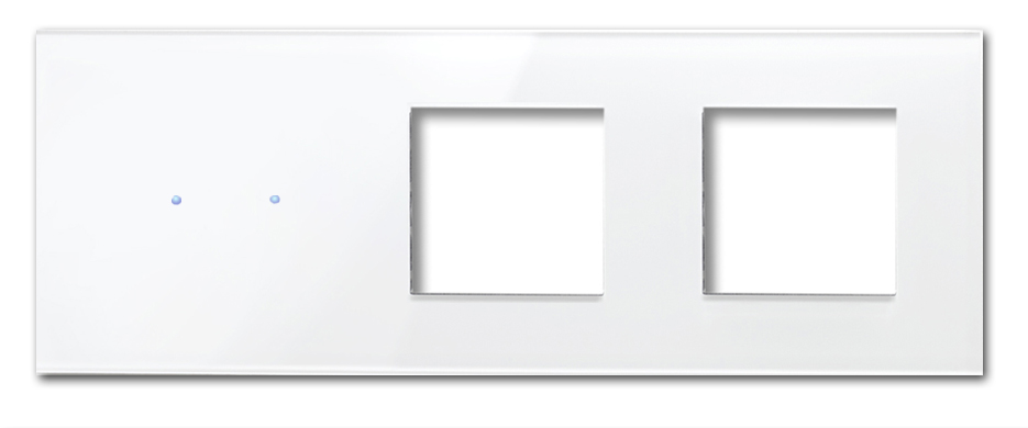 Pannello frontale touchscreen NOVA - ottica in vetro
