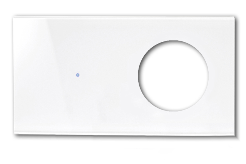 Pannello frontale touchscreen NOVA - ottica in vetro