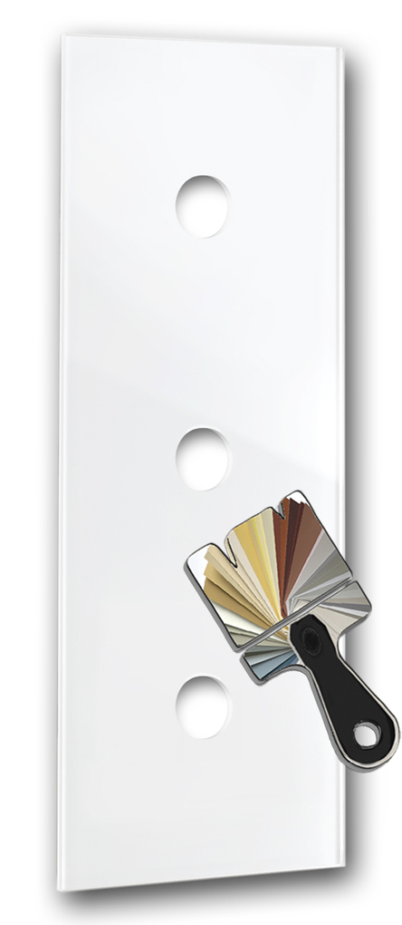 Retro voorpaneel in glaslook. CAMBRIDGE