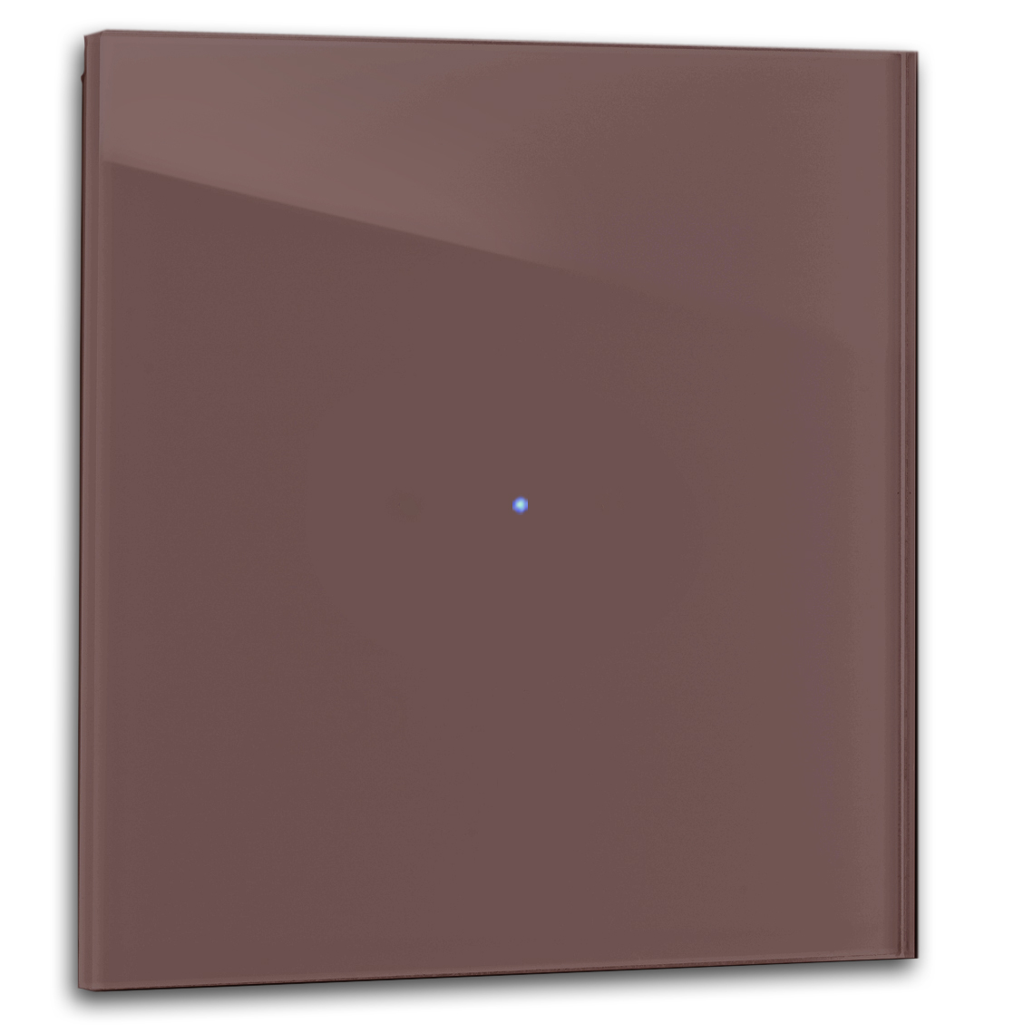 Interrupteur tactile 1 fois Farrow Ball 43 eating room optique verre 230V changeant Rouge