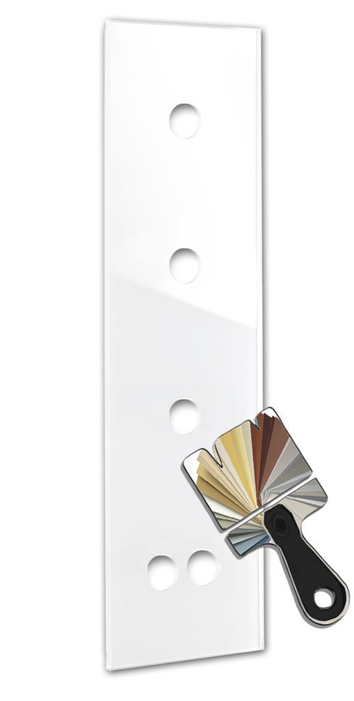 Retro voorpaneel in glaslook. CAMBRIDGE