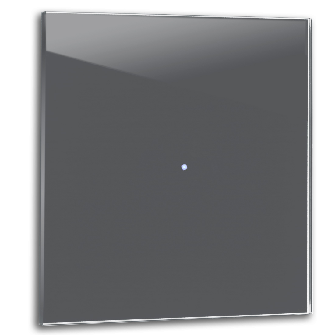 Interrupteur tactile 1 fois Farrow Ball 26 Down Pipe optique verre 230V changeant Gris