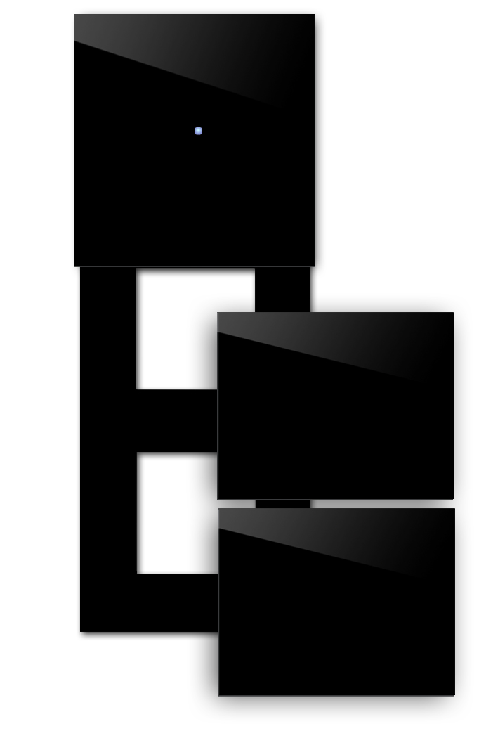 Touch panel NOVA - glass optics