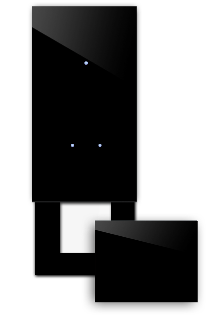 Touch panel NOVA - glass optics