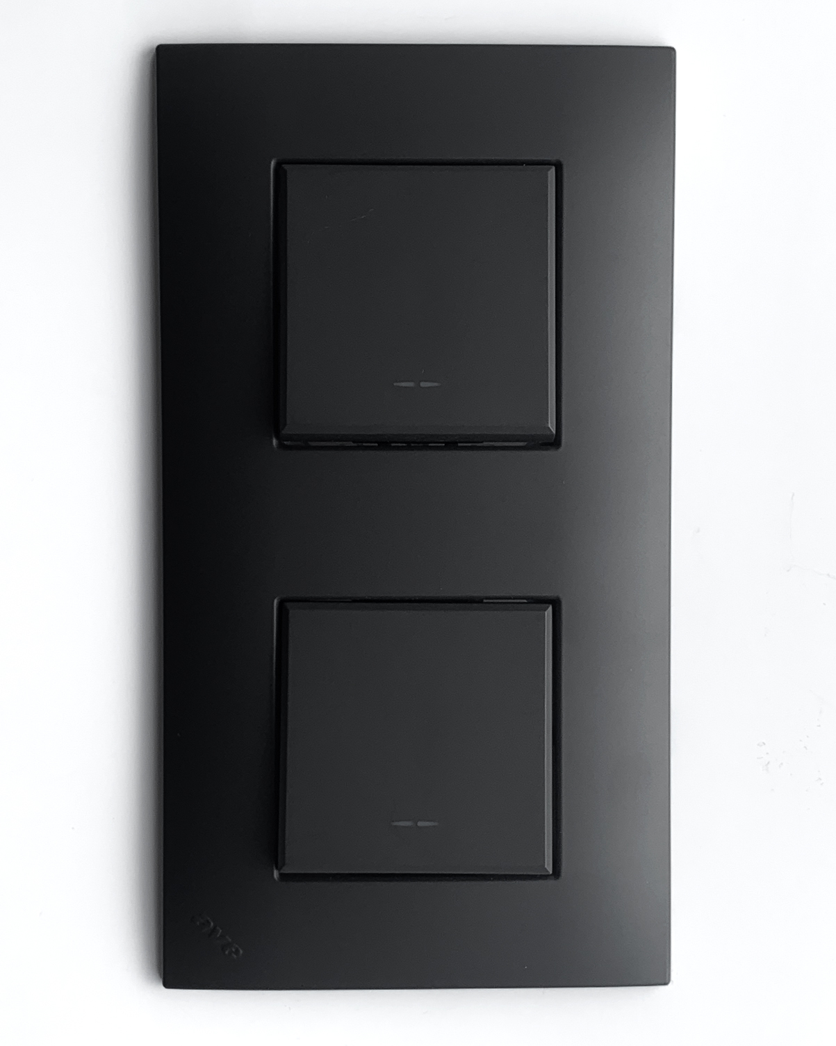 Interrupteur à lumière alternante YOUNG graphite-noir mat 