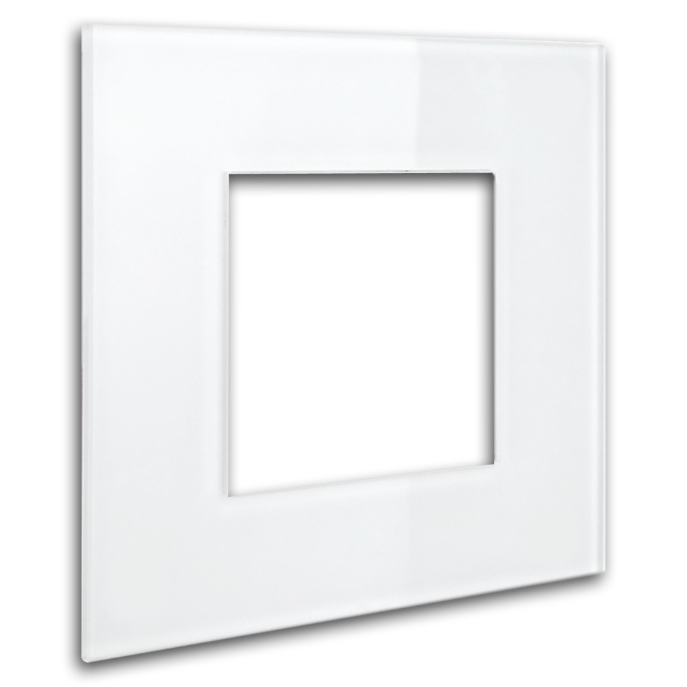 Glass-look frame. MAXIM